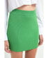 Фото #1 товара Women's Banded Knit Mini skirt