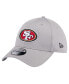 Фото #1 товара Men's Gray San Francisco 49ers Active 39Thirty Flex Hat