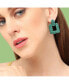 ფოტო #2 პროდუქტის Women's Corroded Drop Earrings