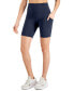 Фото #1 товара Шорты спортивные ID Ideology женские сжатия 7" Bike Shorts, созданные для Macy's