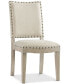 Фото #1 товара CLOSEOUT! Parker Upholstered Side Chair, Created for Macy's