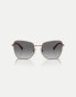 Фото #1 товара Vogue eyewear butterfly sunglasses with grey lens in rose gold