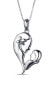 Фото #1 товара Elaborate silver pendant Heart P0001439