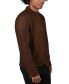 ფოტო #3 პროდუქტის Men's Café Racer Leather Jacket