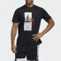 Фото #3 товара adidas Tmac Logo篮球运动短袖T恤 男款 黑色 / Футболка Adidas Tmac LogoT GE4108