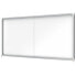 Фото #2 товара NOBO Premium Plus 27xA4 Sheets Magnetic White Surface Interior Display Case With Sliding Door