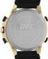 ფოტო #5 პროდუქტის UFC Men's Kick Digital Black Polyurethane Watch, 49mm