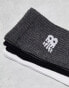 New Balance logo crew socks 3 pack in multi Разноцветный, L - EU 43-46 - фото #3