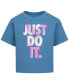 Фото #1 товара Nike Little Girls Solarized Just Do It Graphic T-Shirt