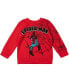 ფოტო #5 პროდუქტის Toddler Boys Spider-Man Fleece Sweatshirt and Pants Outfit Set to (2T - 14-16)