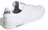 adidas originals StanSmith 低帮 板鞋 男女同款 白紫 / Кроссовки Adidas originals StanSmith EF4298