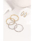 ფოტო #4 პროდუქტის Gaia Celestial Sunburst Mini Hoop Earrings