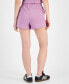 ფოტო #2 პროდუქტის Juniors' Cargo Sweat Shorts