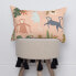 Cushion cover HappyFriday Mr Fox Jungle Life Multicolour 50 x 30 cm