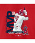 Men's Shohei Ohtani Red Los Angeles Angels 2021 AL MVP Big and Tall T-shirt