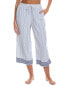 Фото #1 товара Donna Karan Sleepwear Sleep Capri Women's Blue S