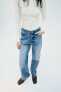 Z1975 straight-fit high-waist full length jeans