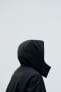 Фото #12 товара Укороченная куртка с капюшоном ZARA