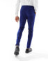 ASOS DESIGN super skinny suit trouser in dark blue