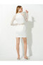 Фото #16 товара Dantel Detaylı Saten Mini Bridal Elbise