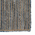 Фото #5 товара Ковер 290 x 200 cm Натуральный Синий Хлопок Джут
