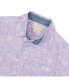 ფოტო #2 პროდუქტის Boys' Short Sleeve Linen Shirt with Side Vent, Infant