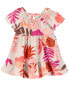 Фото #4 товара Baby Floral Crinkle Jersey Dress 12M