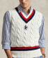 ფოტო #3 პროდუქტის Men's Cotton Cricket Sweater Vest