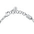 Decent Steel Bracelet Sparkling Hearts Drops SCZ1347