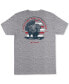 ფოტო #1 პროდუქტის Men's Bison Graphic T-Shirt
