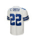 Фото #4 товара Men's Emmitt Smith White Dallas Cowboys 1992 Legacy Replica Jersey