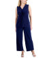 ფოტო #3 პროდუქტის Petite V-Neck Twist-Front Sleeveless Top