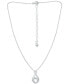 Фото #3 товара Giani Bernini mother & Child Infinity Pendant Necklace in Sterling Silver, 16" + 2" extender, Created for Macy's