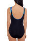 Women's Shirred Zip-Up One-Piece Swimsuit, Created for Macy's