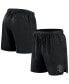 Men's Black San Diego Padres Front Office Woven Shorts