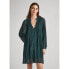 Платье женское Pepe Jeans Dunia Long Sleeve Short Dress Regent Green, L - фото #2