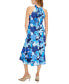 ფოტო #2 პროდუქტის Women's Tie-Back Sleeveless Midi Dress