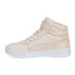 Фото #3 товара Puma Carina 2.0 Mid Lace Up Womens Pink Sneakers Casual Shoes 38585103