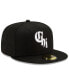 ფოტო #4 პროდუქტის Men's Black Chicago White Sox City Connect 59FIFTY Fitted Hat