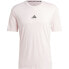 ADIDAS Power short sleeve T-shirt Sandy Pink / Black, 2XL - фото #4