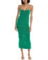 Фото #1 товара Madison Miles Maxi Dress Women's Green L