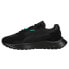 Фото #3 товара Puma Mapf1 Wild Rider Lace Up Mens Black Sneakers Casual Shoes 307117-02