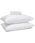 Фото #3 товара Circles Home 100% Cotton Breathable Pillow Protector with Zipper – White (2 Pack)