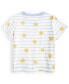ფოტო #2 პროდუქტის Baby Boys Sun-Print Striped T-Shirt, Created for Macy's