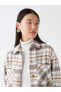 Фото #3 товара Lcw Modest Ekose Uzun Kollu Oversize Kadın Oduncu Gömlek Ceket