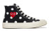 Кеды CDG Play x Converse Chuck Taylor All Star1970s High 157250C