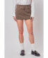 ფოტო #3 პროდუქტის Women's Belted Low Waist Skort