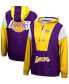 ფოტო #2 პროდუქტის Men's Los Angeles Lakers Highlight Reel Windbreaker Half-Zip Hoodie Jacket