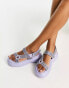 Фото #2 товара Public Desire Exclusive Sierra embellished chunky sandals in lilac