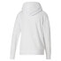 Puma Terry Rebel Pullover Hoodie Womens White Casual Outerwear 67116702